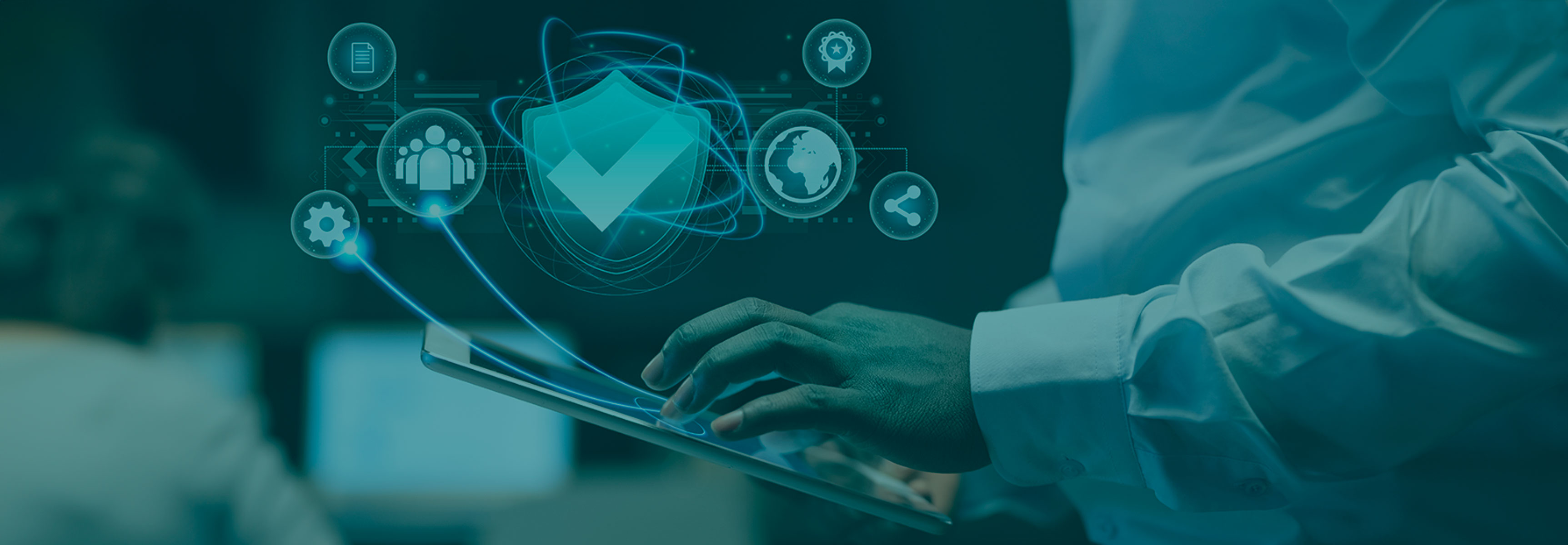 Qualitätssicherung & Cyber-Resilienz – Collage